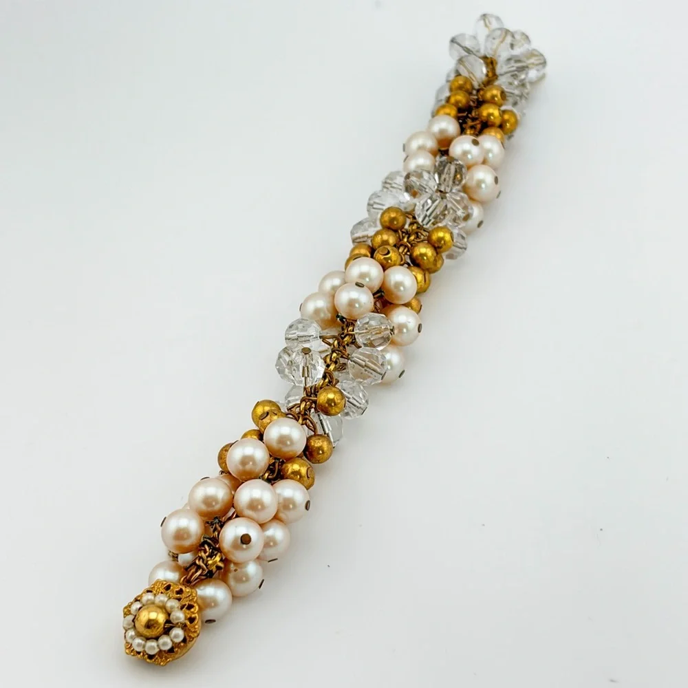 RARE Mid-century Marion Haskell Cha Cha Bracelet 
“Huge” - Picture 3 of 6